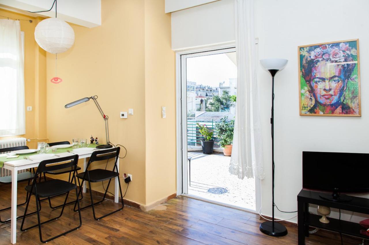 Bright Apt. With Lovely View In Lycabettus! Apartment Athens Exterior photo